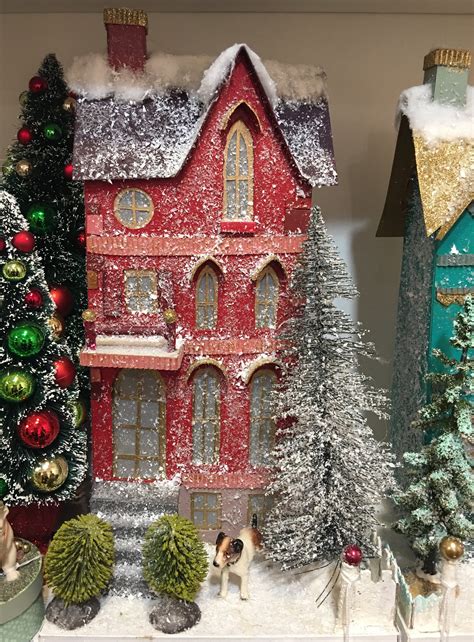 putz christmas houses for sale